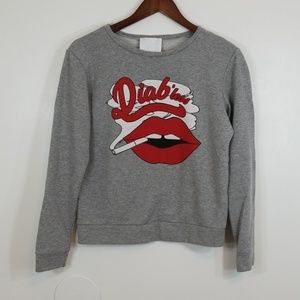 Diab'Less Made in France 100% Cotton Lips Sweater